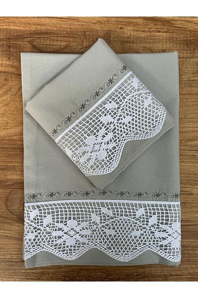 Çeyiz Bahçesi Erays Piccolo Pillow Case Gray
