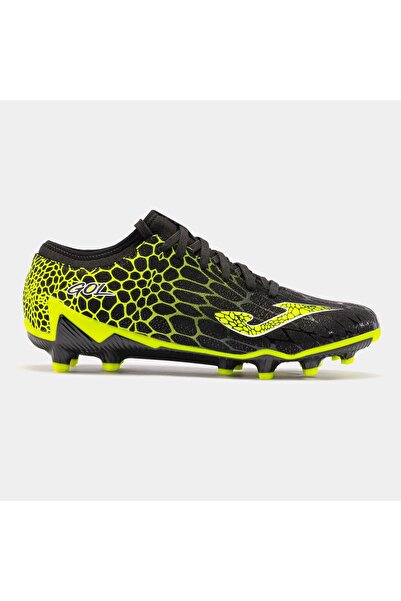 Joma Ανδρικά παπούτσια ποδοσφαίρου 2401 Negro Amarillo Firm Ground Black Yell...