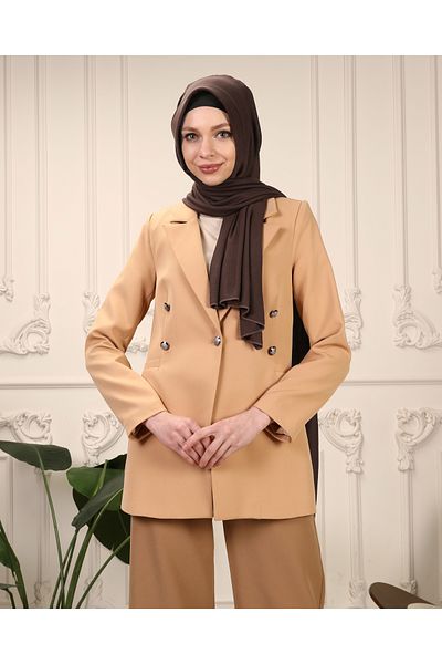 DİLNUVAR 70*180 см Практичен шал от пениран памук
