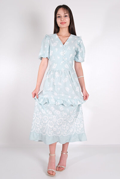 LİGHTER Poplin Elbise