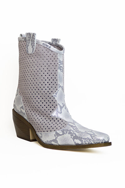 Elile Shoes Hakiki Deri 35-36-41-42 Numara Western Yazlık Kadın Bot