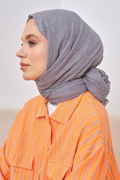Şalland Bamboo Kraş Cotton Shawl