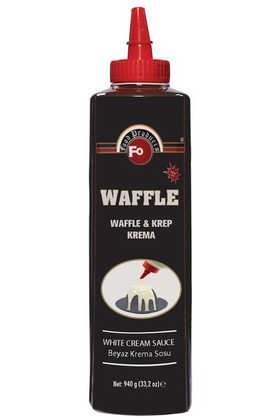 FO Waffle Sos Beyaz Çikolatalı 940 G