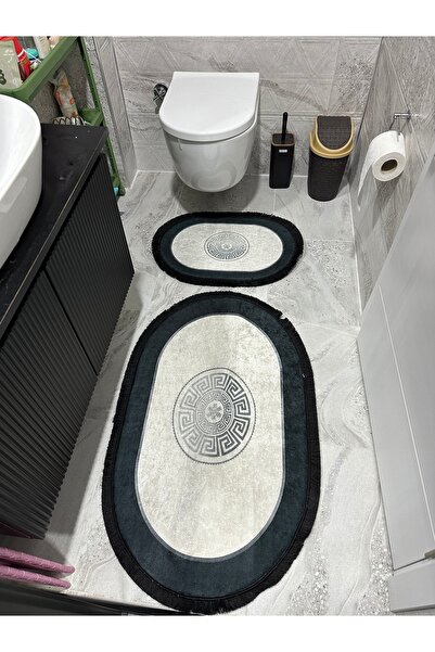 vodler Oval Banyo Paspası
