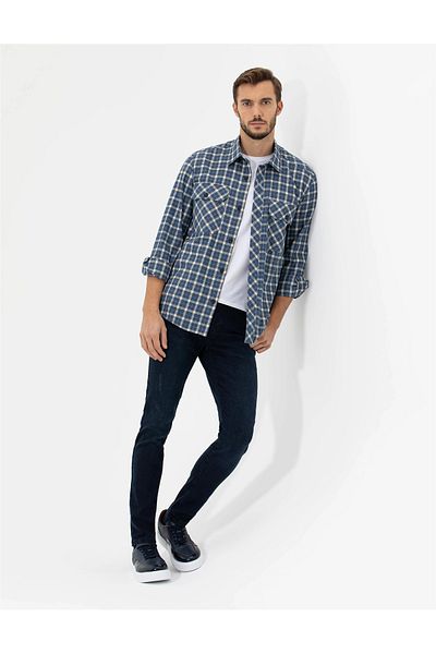 Pierre Cardin Indigo Comfort Fit - Long Sleeve Shirt