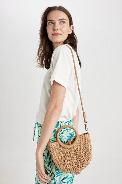 DeFacto Strohhandtasche für Damen - B9045AXNS