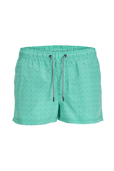 Jack & Jones Yeşil Erkek Şort Mayo JPSTBORA BORA JJSWIM BRANDED LY
