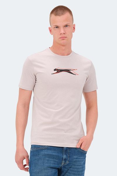 Slazenger Ανδρικό T-Shirt VEDRAN KTN - Πέτρινο Γκρι