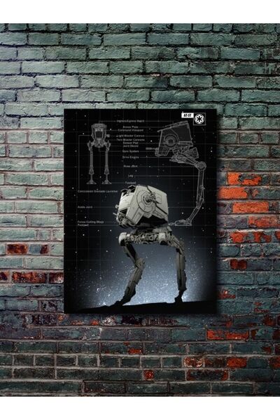 ZNC AT-ST - Star Wars - Gemi Şemaları - Film & Dizi Posterleri, Özel Tasarım ...