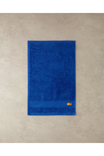 English Home Nemo Pamuklu Nakışlı El Havlusu 30x45 cm Lacivert