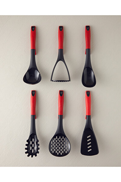 English Home Amara Red 32 cm Plastic Spaghetti Spoon