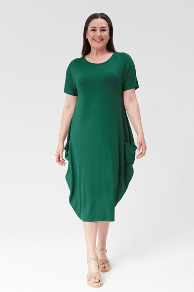 Curvy Trend Short Sleeve Jumbo Dress