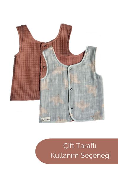 Asu Baby&Kids Freebird Muslin Double Sided Vest