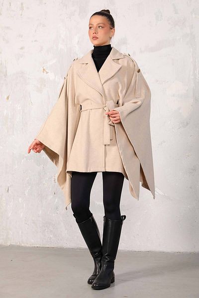 Melike Tatar Stamp Poncho Stone - Model 32-6426