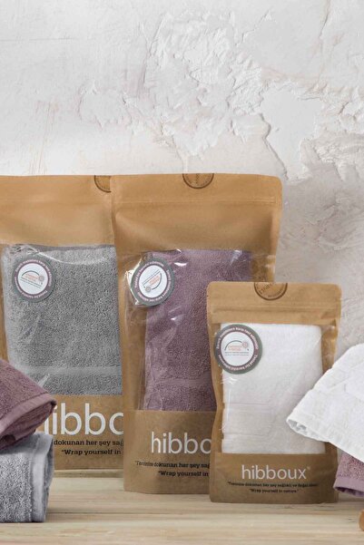 Hibboux Vogue 100% бавовна 50x90 Екстра широкий товстий плетений рушник для обличчя, що швидко сохне - Iron