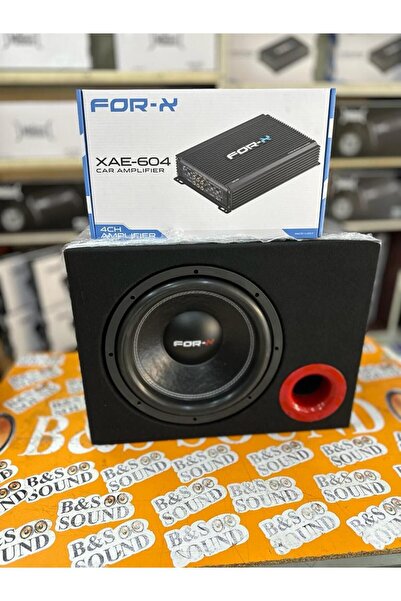 FORX5 FORX BAS 1200 WAT 300 RMS SUBWOFER FORX 112S MODEL FORX 600.4 STEREO ANFİ