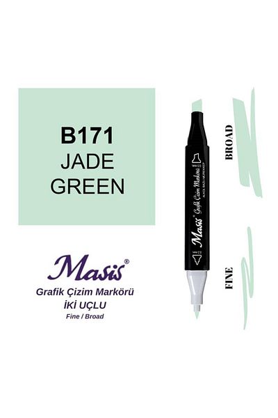 Masis Yeşim 171 Double Tip Graphic Pen