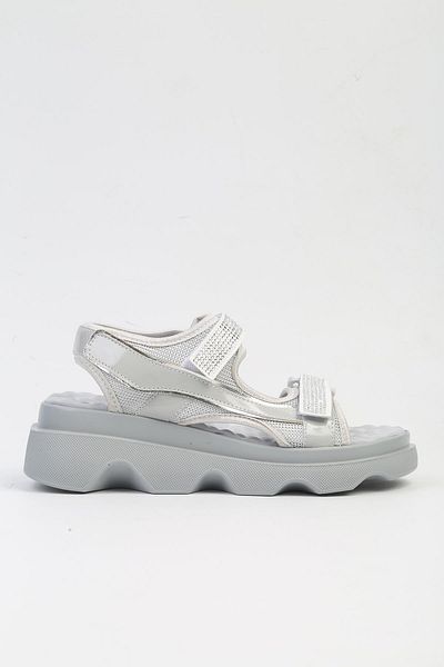 Pierre Cardin PC-53074-3959 Γκρι γυναικεία σανδάλια