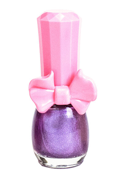 Limonian Pinky Cosmetic I'm Pinky Kids Nail Paint Shiny Purple - Çocuklar İçi...