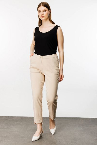 Ekol Pantaloni slim cu talie elastică