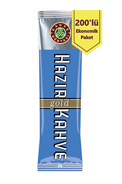 Kahve Dünyası Gold Hazır Kahve 2 Gr X 200 Adet