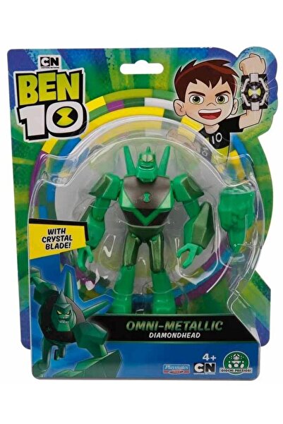 GIOCHI PREZIOSI Ben 10 Action - منتج مجسم مرخص من Omni-Metallic Diamondhead