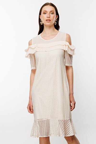 Ekol Off Shoulder Lace Dress