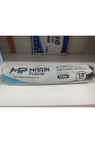 MARİN 80*110 cm 10 Pieces Garbage Bags - Roll