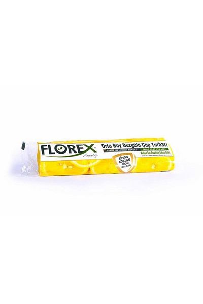 ERSAT HOME Florex Large Size Lavender Scented Garbage Bag - 5 Rolls with Drawstring