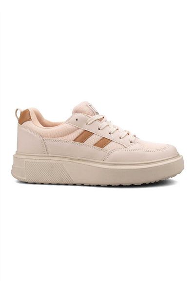 stilfest Μπεζ Sneaker - Αθλητικά Παπούτσια Χονδρής Σόλας