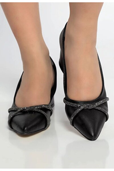 TARHAN 54167 Crna Sa kamenčićima Žene Cipele sa štiklom