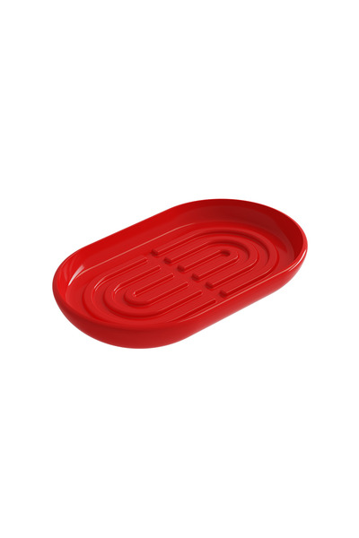 Bocchi UOVO 3023-019-0002 Sabunluk Seramik Parlak Kırmızı