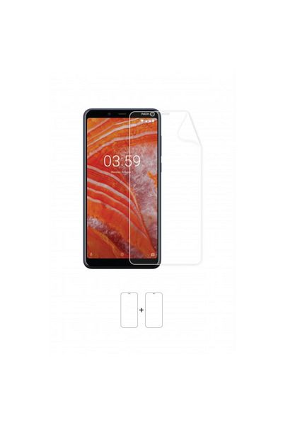 Wrapsol Nokia 3.1 Plus - Screen Protector Polyurethane Film
