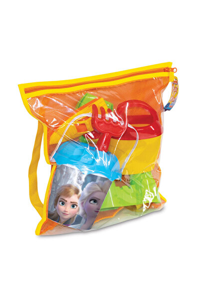 mavi su dünyası Frozen Çantalı Plaj Seti
