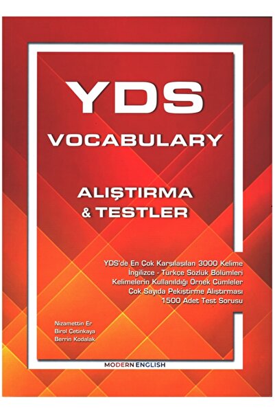 Genel Markalar Yds Vocabulary - Alıştırma & Testler