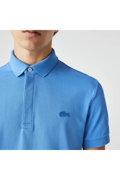 Lacoste Blue Paris Polo - Ανδρική κανονική εφαρμογή