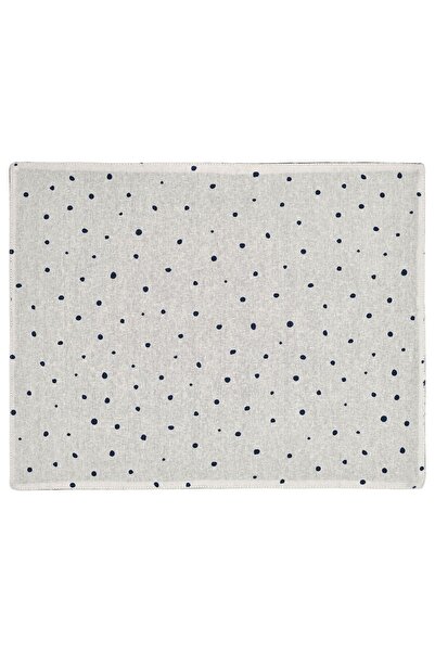 IKEA Nissöga American Service - White and Dark Blue, 45x35 cm, Double Sided