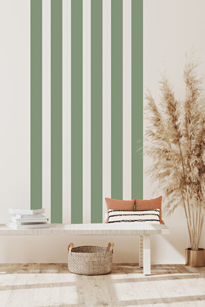 sanatıbedi Dekoratif Bohem Renk Çizgileri Boho Duvar Sticker