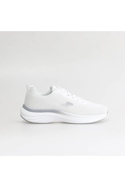 Jump 29578 Beyaz Bağcıklı Memory Foam Hafızalı Ortopedik Taban Günlük Rahat Spor Ayakkabısı 46 - 47 - 48