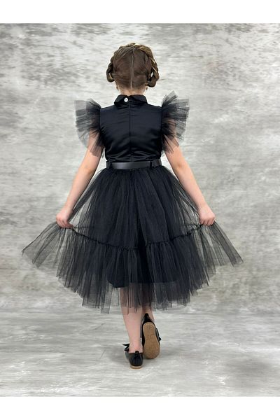 Little Pumpkin Girl's Wednesday Dress