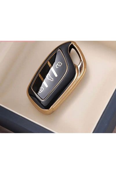 emii auto spare parts Negru/Auriu pentru Mg Hs Gt Zs Ev Zx Mg5 Mg6 Roewe Rx3 Rx5 I5 Erx5 I6 I5 Husă cheie