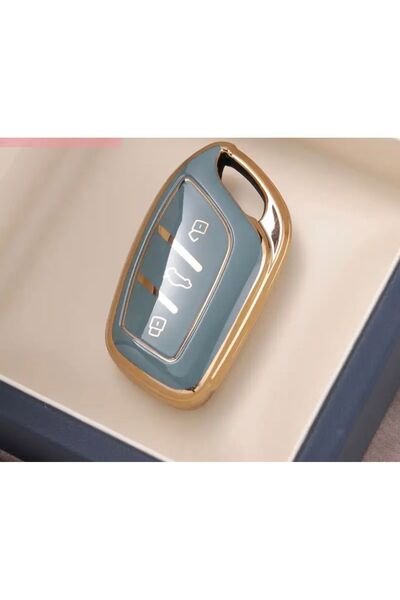 emii auto spare parts Husă pentru chei albastră/aurie pentru - Mg Hs Gt Zs Ev...