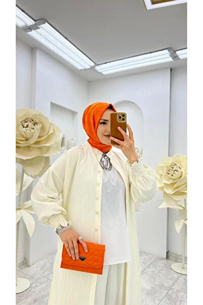 FIRSTESLEM Alisa Tunic and Trousers Double Patterned Set