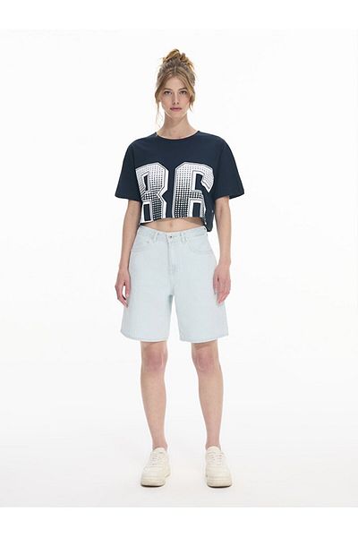 Ltb Μπλουζάκι Navy Blue - Χαλαρή εφαρμογή