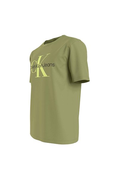 Calvin Klein Jeans Baskılı Yeşil Erkek T-Shirt J30J320806L9N