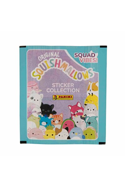karinabest Set de 5 pachete Squishmallows Panini - Pachet de autocolante