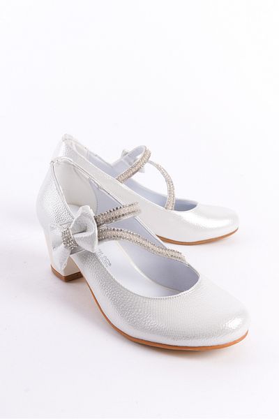 owwox club Owwox Kids Girl's Pearl Daily 4 cm Heeled Ballerina Shoes