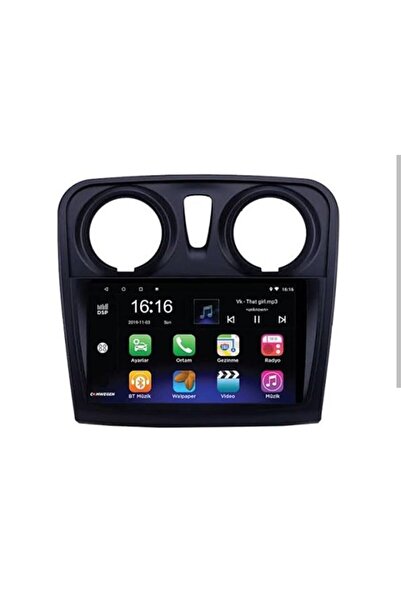 DACİA SANDERO - DOKKER  2012 2017 Uyumlu  ANDROİD CARPLAY 2 GB RAM 32 GB HAFIZA MULTİMEDYA