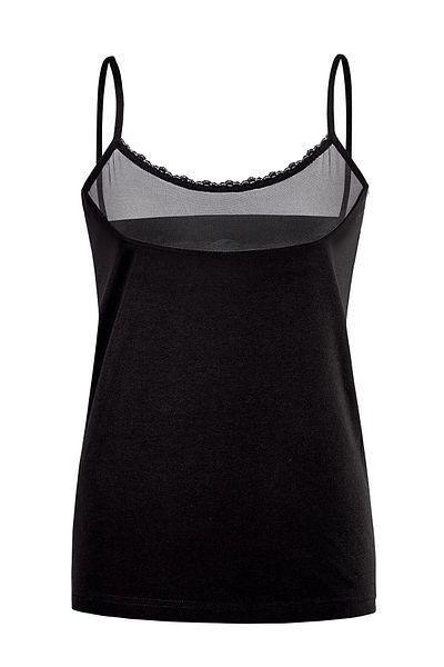 Şahin Tricou din tul pentru femei cu 3 bretele din lycra - 95% bumbac 5% lycra