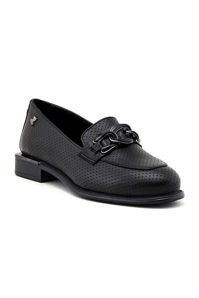 Venüs 2050122 Women's Printed Buckle Loafer Shoes